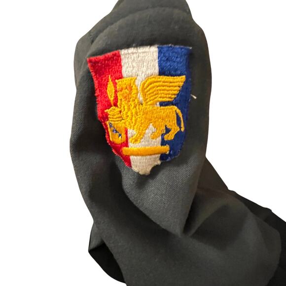 US Army 60 70s Class A Service Coat SETAF Italy Patch Vintage Military Jacket 40 - Picture 10 of 15